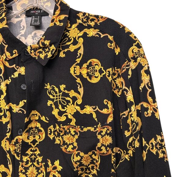 Forever 21 Men's Button Shirt - Picture 2 of 4